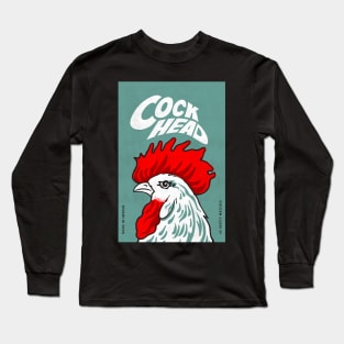 Cockhead Matchbox Label Retro Style #4 Long Sleeve T-Shirt